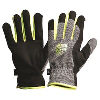 ProFit Silver Riggamate Synthetic Leather Gloves  