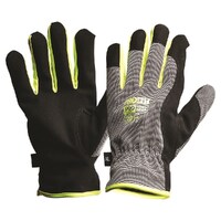 ProFit Silver Riggamate Synthetic Leather Gloves