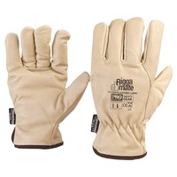 Riggamate Biege Pig Grain Rigger Gloves