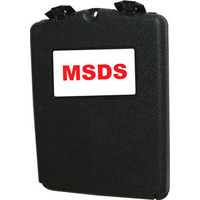 Cirlock Front Opening Procedure/Document/Tag Holder - A5