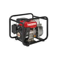 Alemlube Petrol Driven 2" Diesel & Water Transfer Engine Pump w/ Mitsubishi Motor (Pull Start) - 350L