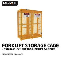 Pratt Forklift Cage 2 Storage Levels (Flat Packed)