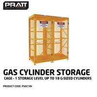 Pratt Gas Cylinder Cage - 1 Storage Level