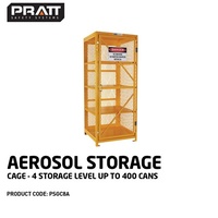 Pratt Aerosol Cage (4 Storage Levels, 400 Cans)