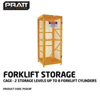 Pratt Forklift Cage - 2 Storage Levels