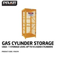 Pratt Gas Cylinder Cage - 1 Storage Level