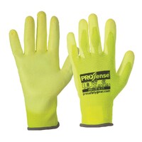 Prosense Prolite Hi Vis Yellow PU Palm Gloves