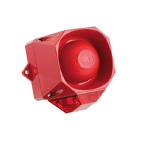 External Red Sounder & Strobe Combo Unit (IP66 Rated) 