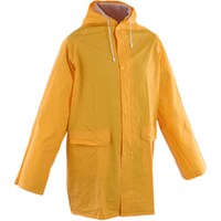 Yellow 3/4 Length PVC Rain Jacket