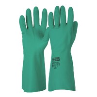 Green Premium Grade Nitrile Gloves
