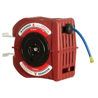 Alemlube Air/Water PVC Hose Reel (S Series) - 13m x 12mm ID