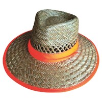 Straw Hat w/ Hi-Vis Band