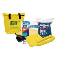 Premium Hazchem Spill Kit (Yellow Bag) - 25L