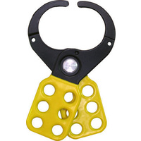 Cirlock Steel Lockout Hasp with 25mm (Pack of 25) - Yellow