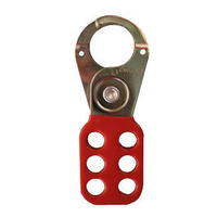 Cirlock Steel Lockout Hasp with 38mm (Pack of 100) - Red