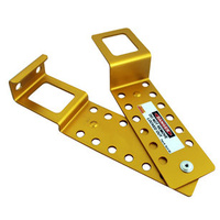 Cirlock 12 Holes Steel Lockout Hasp - Yellow