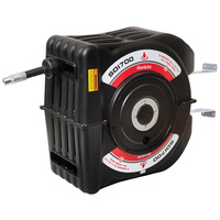 Alemlube Oil Reel w/  Hose, Hose Stop &  0.9m Lead in Hose (S series) - 10m x 12mm ID