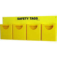 Cirlock Safety Tag Holder (4 Pockets) - 440 x 180mm