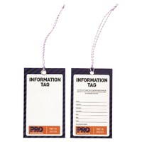 Information (Blank) Safety Tags - Pack of 100