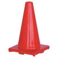 Orange PVC Traffic Cone - 300mm