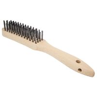 Wire Hand Brush (4 Rows) - Mild Steel 