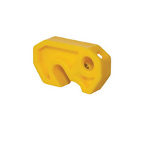 Cirlock Miniature Circuit Breaker Universal Lockout Device (Pack of 25) - Yellow
