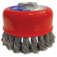 Weldclass Wire Cup Brush (Twist Knot) - 180mm