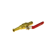 Brass Hose Reel Nozzle (Lever) - 19mm