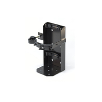 Heavy Duty Compact Black Powder Coated Bracket - 2.5kg