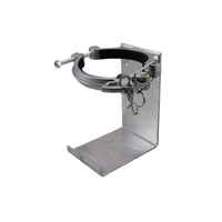 Fire Extinguisher Vehicle Bracket (Cannon Style) - Galvanized - 9kg