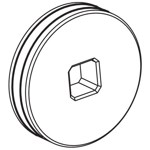 MIG Drive Rollers (OD25 x ID7 x W7.5mm) Square Centre Suit 141GL