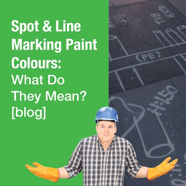 Spot & Line Marking Paint Colours: What Do They Mean?